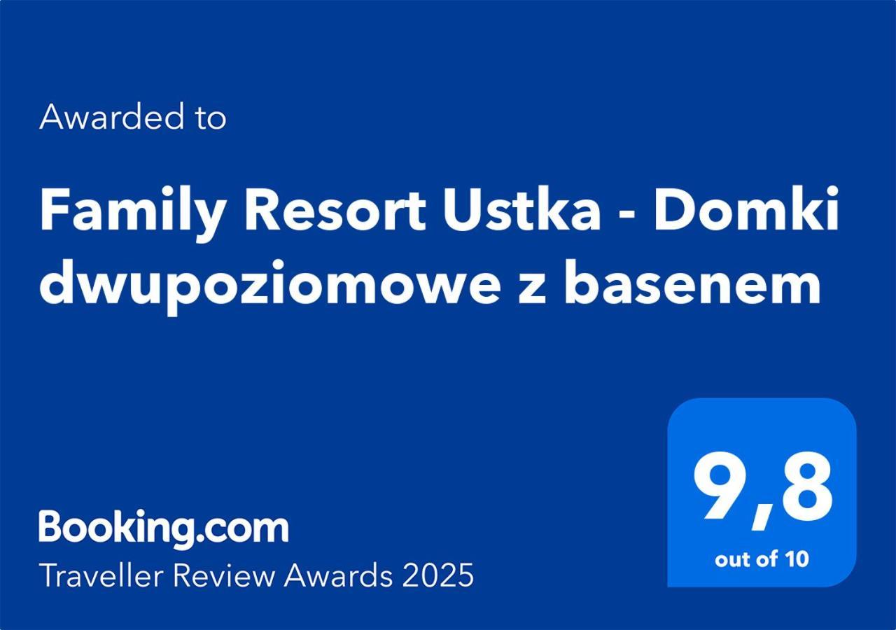 Family Resort Ustka - Domki Dwupoziomowe Z Basenem Exterior photo